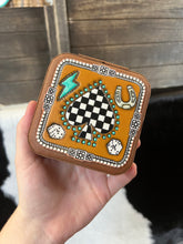 Load image into Gallery viewer, Square travel jewelry case