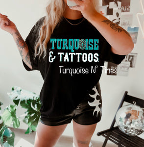 Turq & Tatts Tshirt