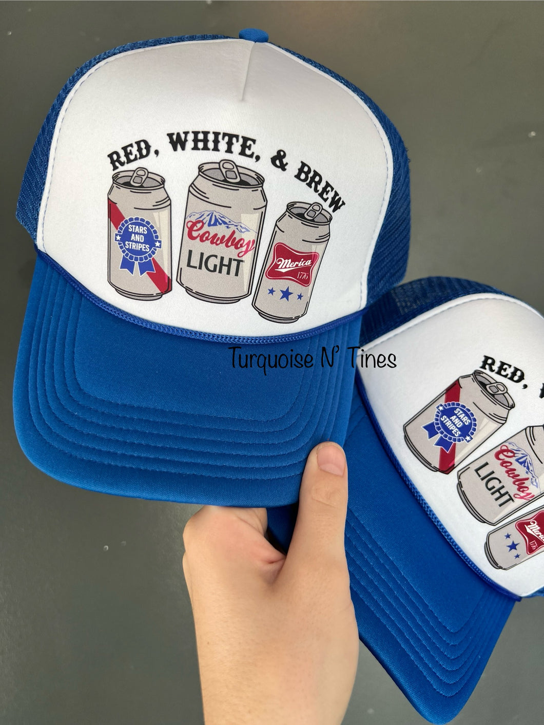 Red White & Brew Hat