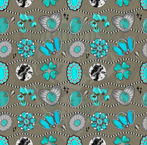 Seamless Turquoise Design