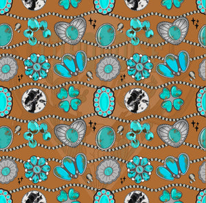 Seamless Turquoise Design