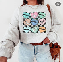 Load image into Gallery viewer, Valentines Heart Crewneck
