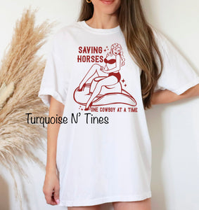 Saving Horses Tshirt