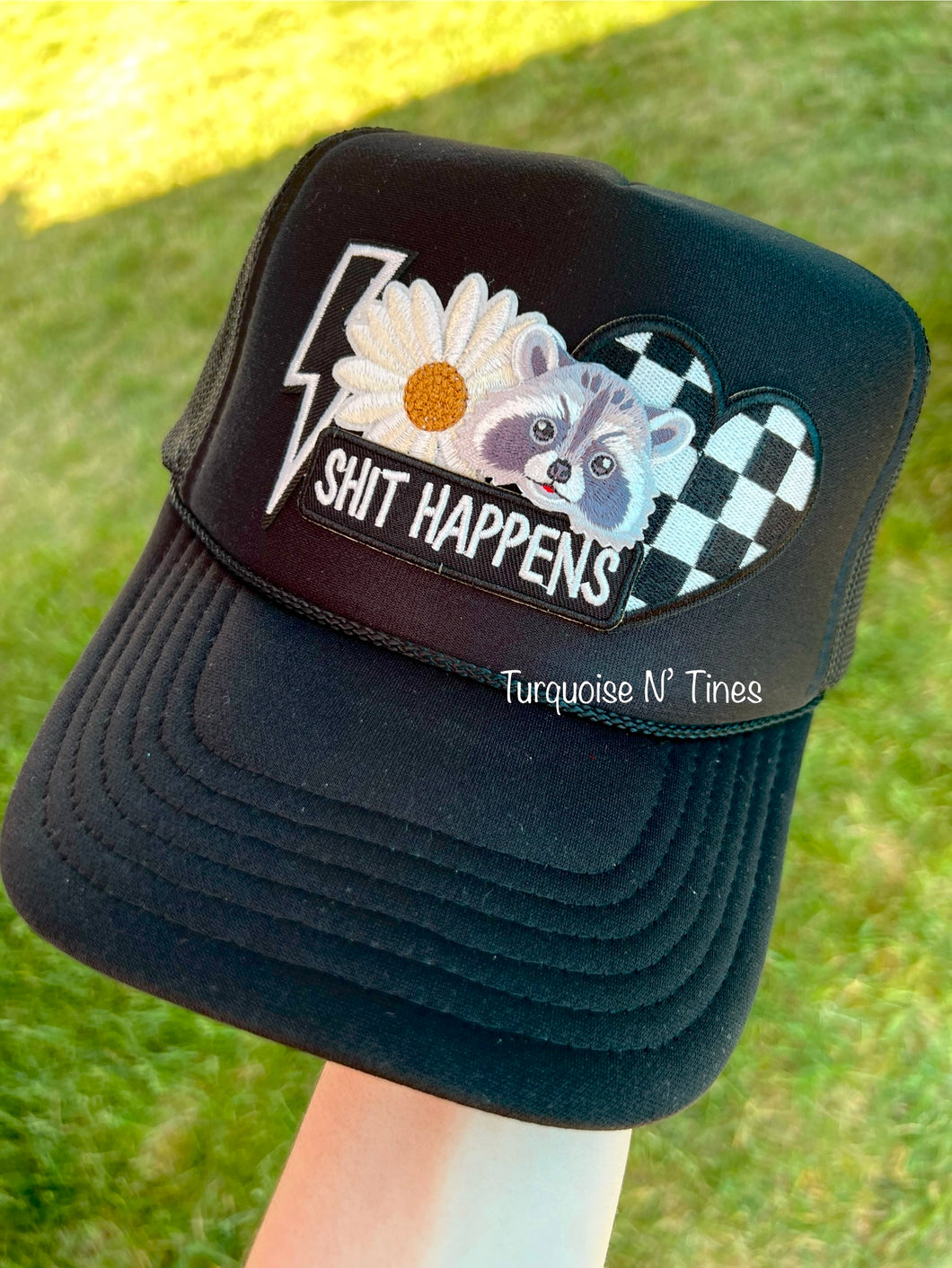 Shit Happens-Raccoon Hat