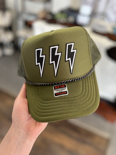 Bolts Hat-Olive