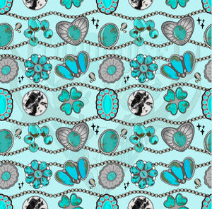 Seamless Turquoise Design