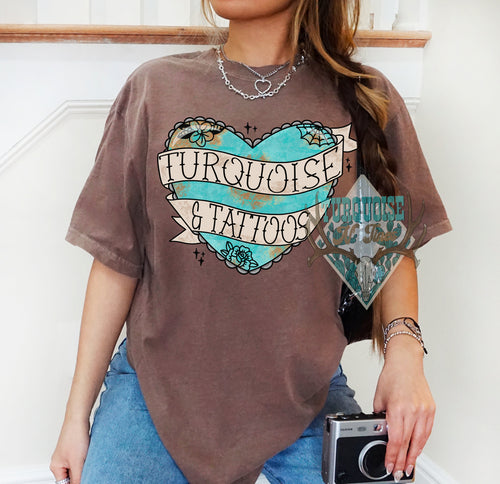 Turquoise & Tattoos 2.0 Tshirt