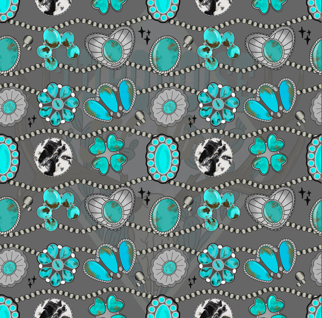 Seamless Turquoise Design