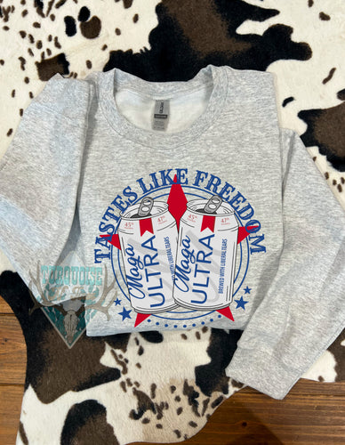 Tastes like Freedom Crewneck