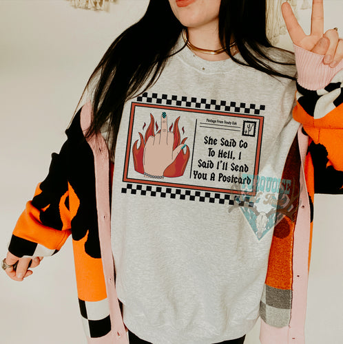 Postcard Crewneck