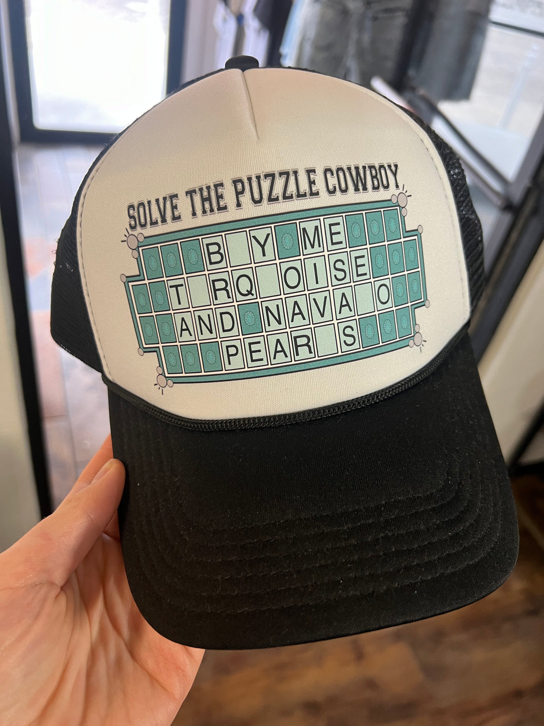 Puzzle Trucker Hat