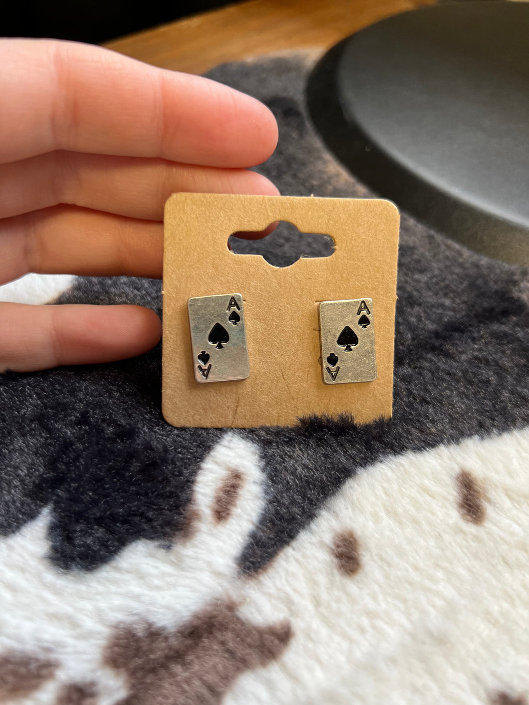 Ace Stud Earrings