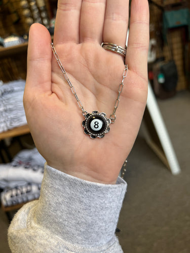 8 Ball Necklace