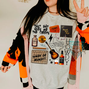 Koe Collage Crewneck