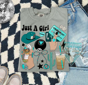 Just a Girl Tshirt