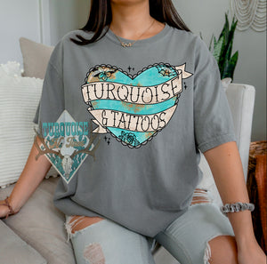 Turquoise & Tattoos 2.0 Tshirt