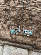 Load image into Gallery viewer, Mixed Turquoise Bar Necklace