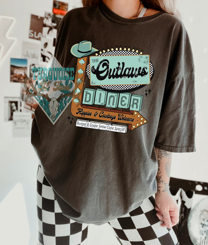 Outlaws Diner Tshirt