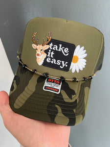 Take it Easy Deer Hat