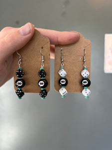 8ball Earrings