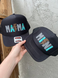 Mama-Mini Hat (Black) Bundle