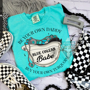 Blue Collar Babe Tshirt