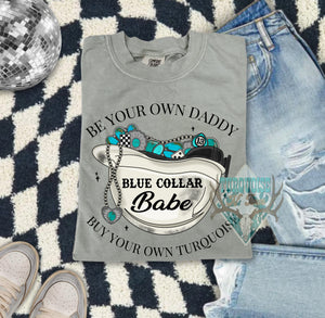 Blue Collar Babe Tshirt