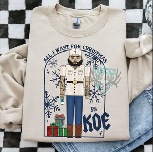 Koe for Christmas Crewneck