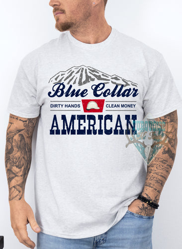 Blue Collar American Tshirt