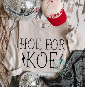 Hoe for Koe Crewneck