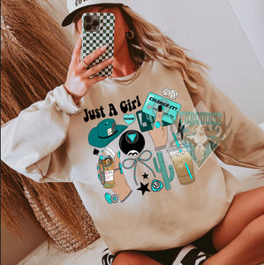 Just a Girl Crewneck