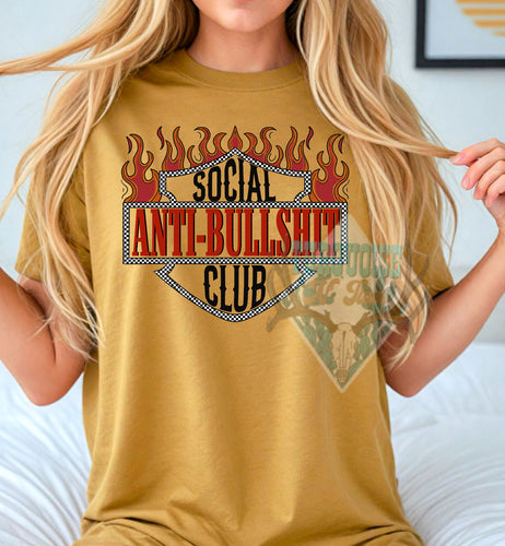 Anti BS Club Graphic T