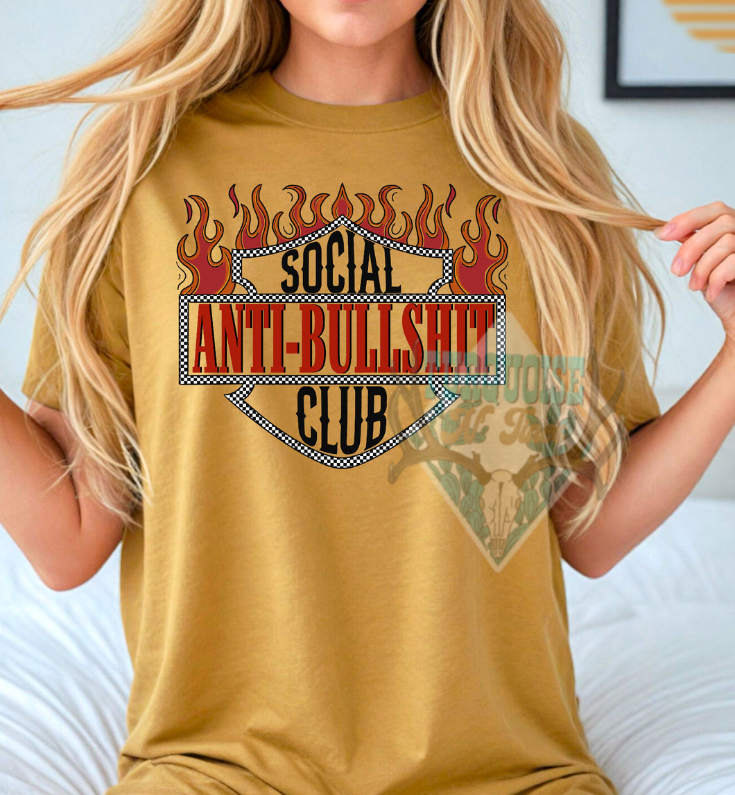 Anti BS Club Graphic T