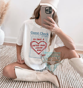 Guest Check Graphic T