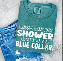 Load image into Gallery viewer, Save Water Graphic T