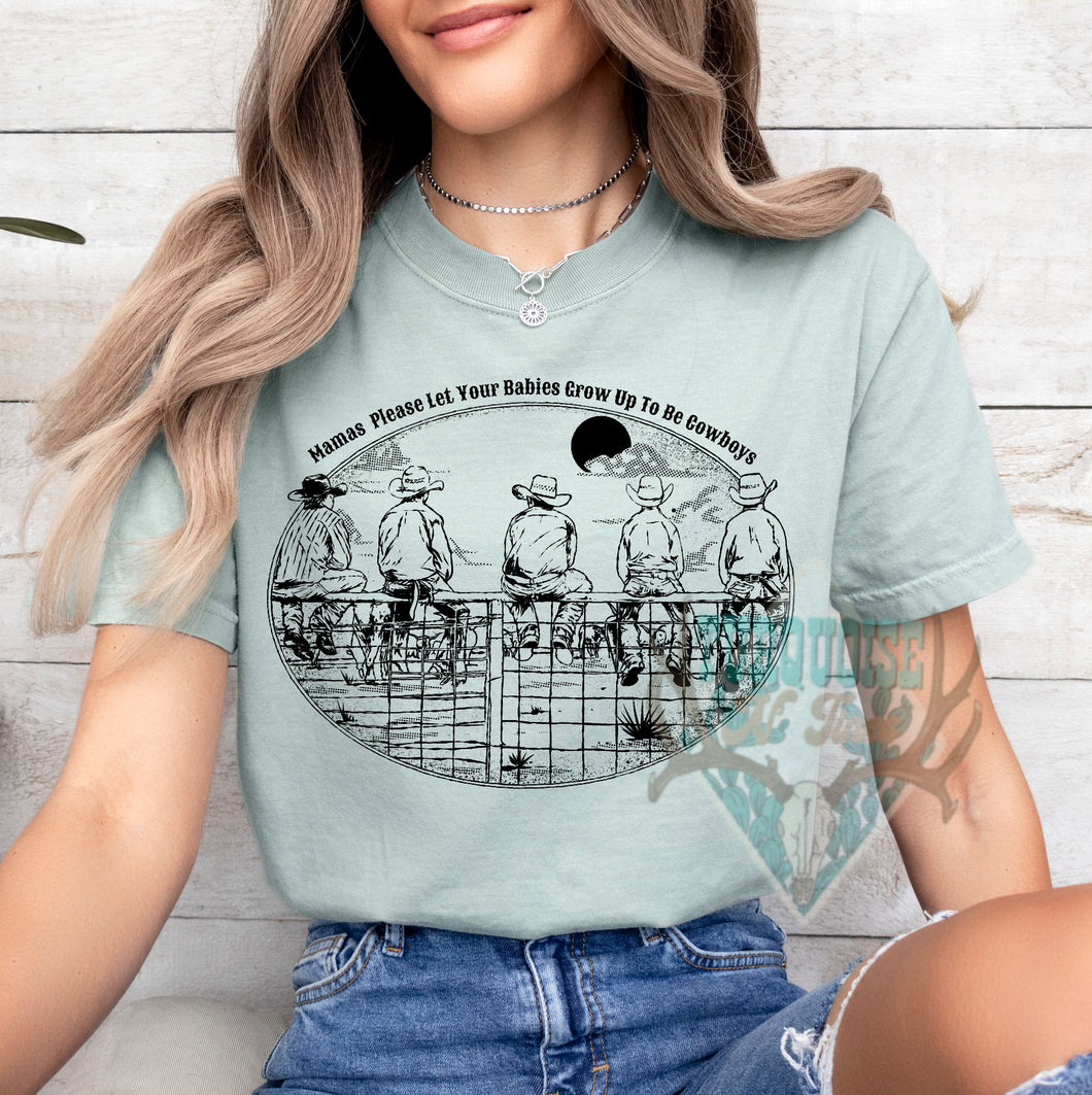 Let Them Be Cowboys Graphic T