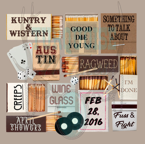 Koe Matchbooks PNG