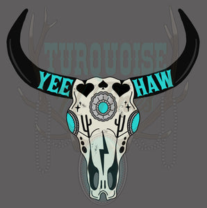 Yeehaw Skull PNG