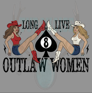 Long Live Outlaw Women PNG