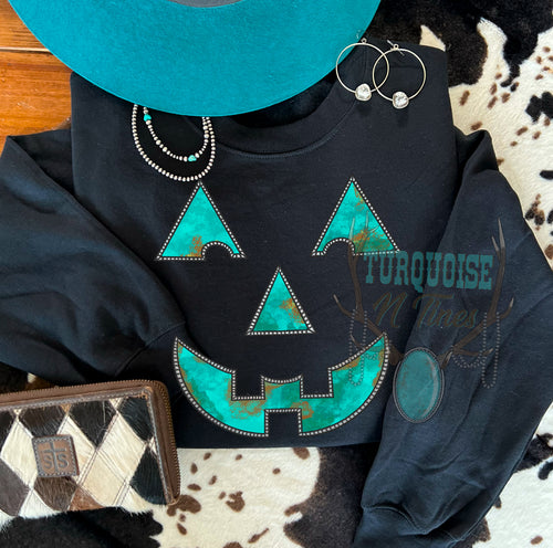 Turquoise Jack Crewneck