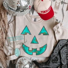 Load image into Gallery viewer, Turquoise Jack Crewneck