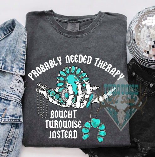 Turquoise Therapy Tshirt