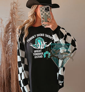 Turquoise Therapy Tshirt