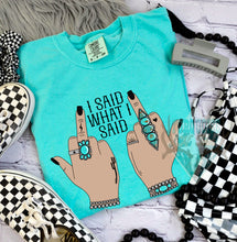Load image into Gallery viewer, Said what I Said Tshirt