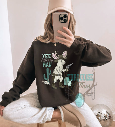 Yee Haw Jackelope Crewneck
