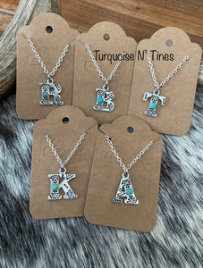 Southwestern Initial Necklace