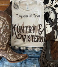Load image into Gallery viewer, Kuntry Wistern Tshirt