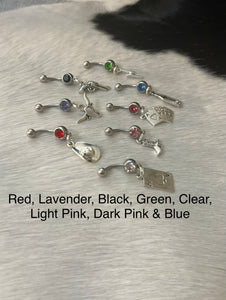 Belly Ring-Choose Color & Charm